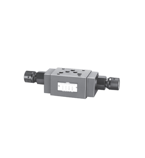 油研叠加式温度补偿单向节流阀